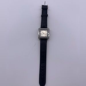 Fondini Stainless Steel Square Men’s Watch brand new battery 🔋 inmacu)ate shape